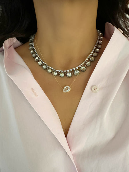 Diamond Trio Necklace