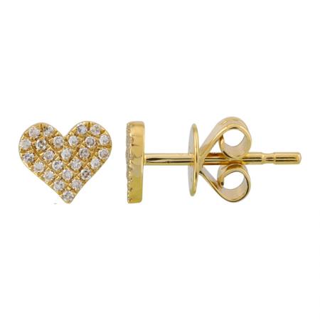 Heart Studs