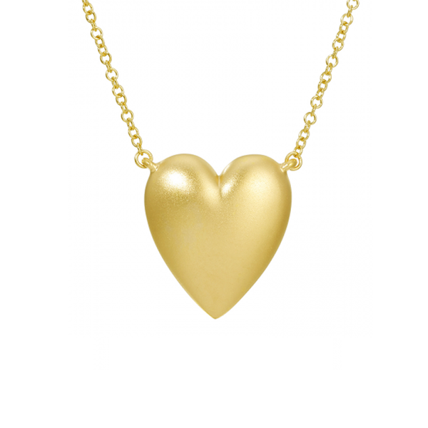 Puffy Heart Necklace