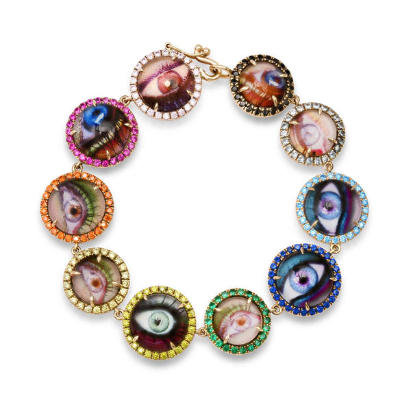 Rainbow Eye Bracelet