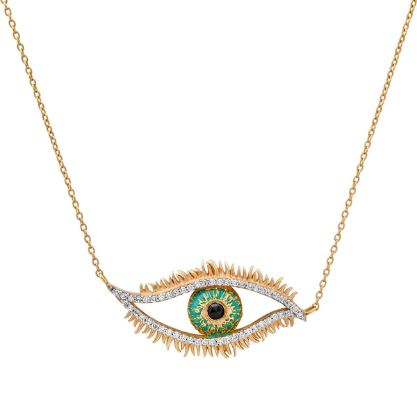 Eye Lash Necklace