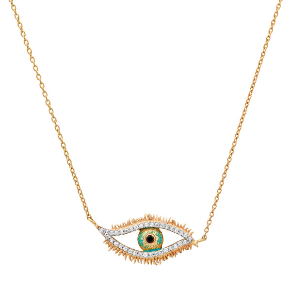 Eye Lash Necklace