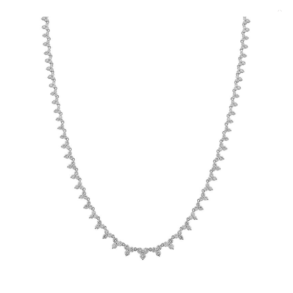 Trio Tennis Necklace