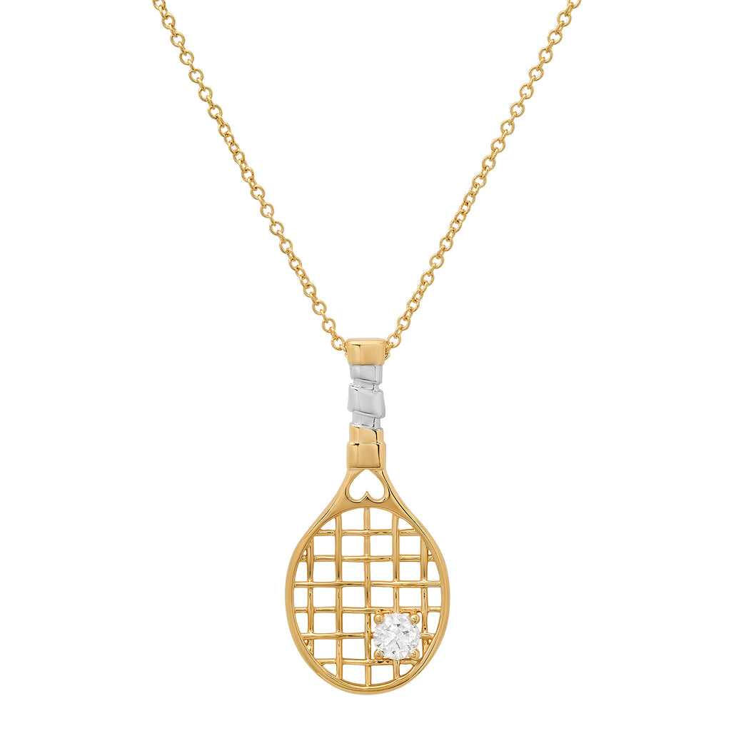 Racket Necklace