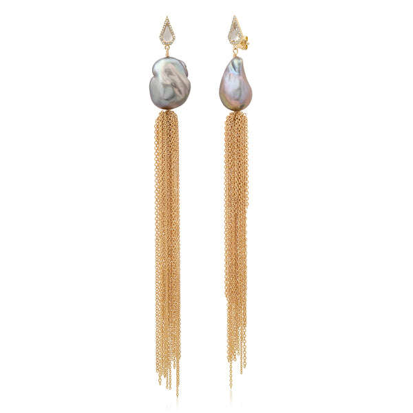 Pearl Tassel Drops