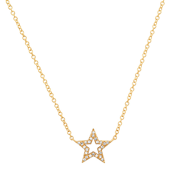 Diamond Star Necklace