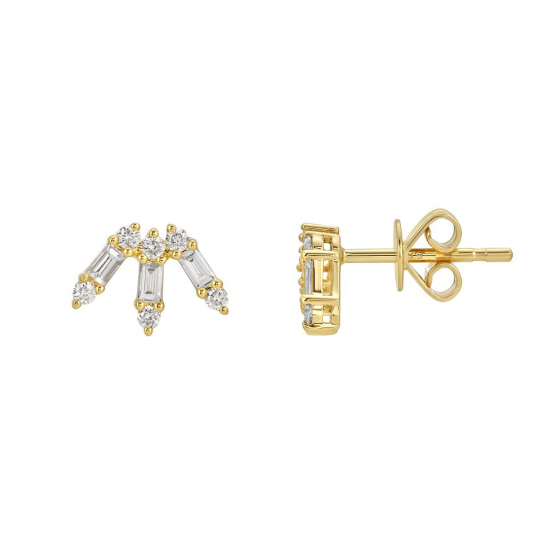 Art Deco Studs