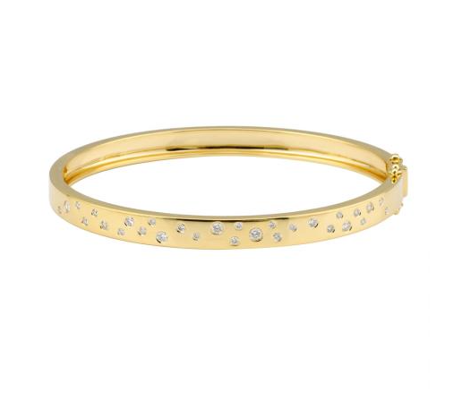 Diamond Encrusted Bangle