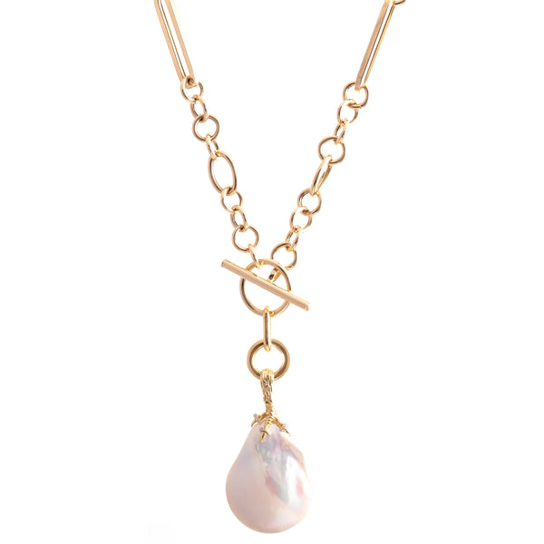 Pearl Charm Necklace