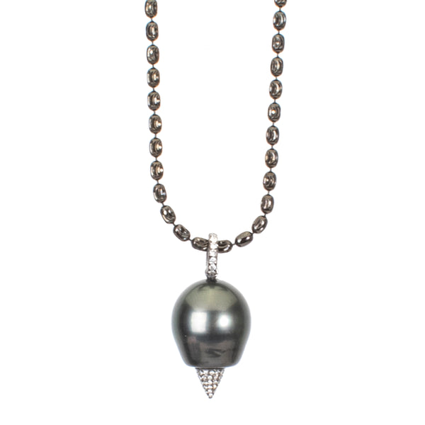 Pearl Spike Pendant