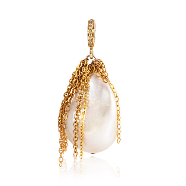 Pearl Fringe Pendant