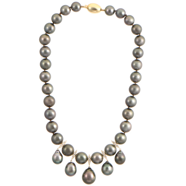 Tahitian Pearl Necklace – Samira 13